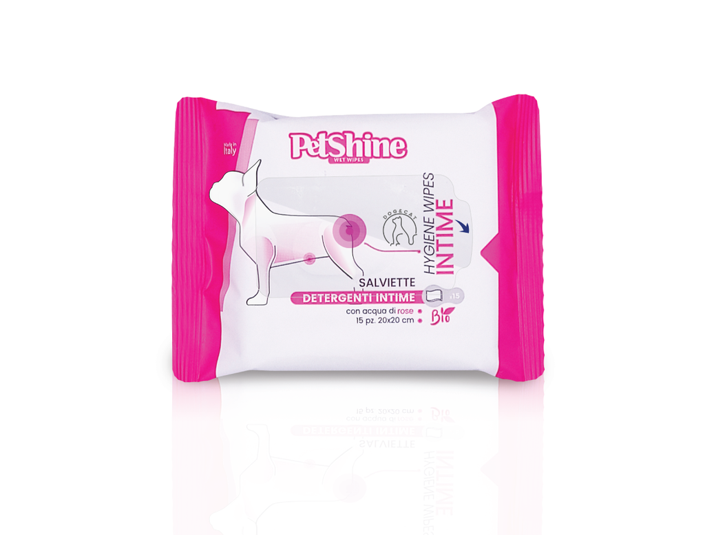 PetShine Wet Wipes Intime 15Pcs