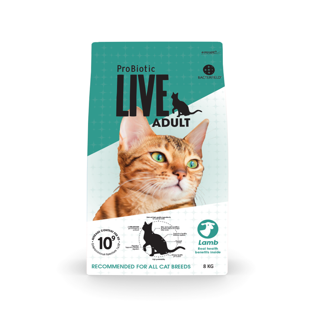 Probiotic Live Cat Adult lamb 400g