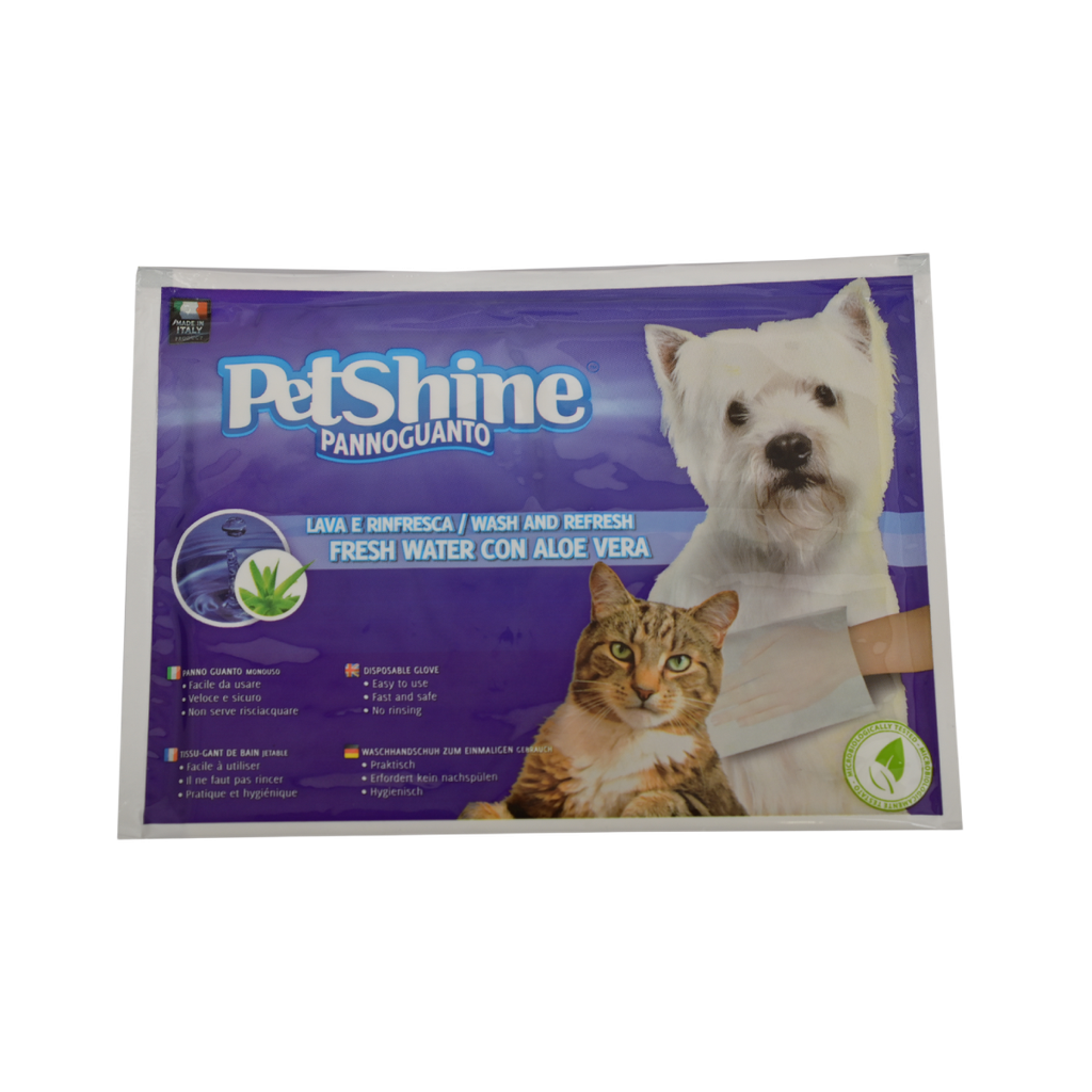 PetShine Gloves Fresh Water with Aloe Vera