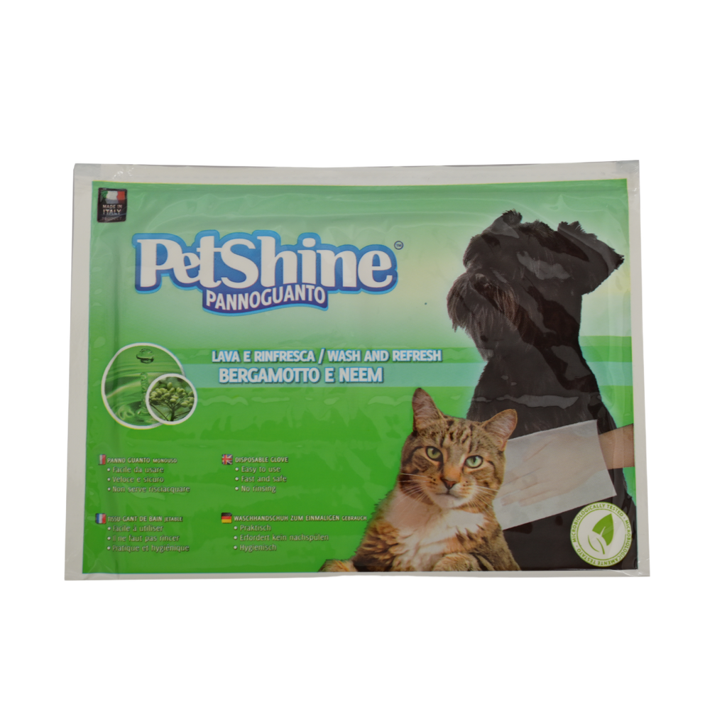 PetShine Gloves Bergamoto e neem