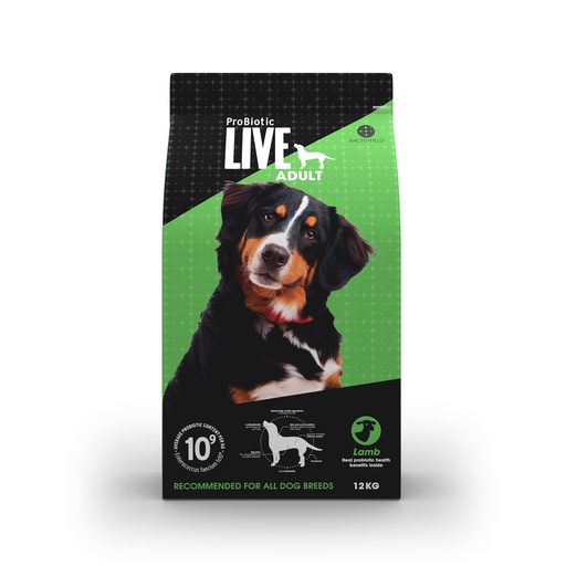 Probiotic Live Adult Lamb & Rice 12 Kg